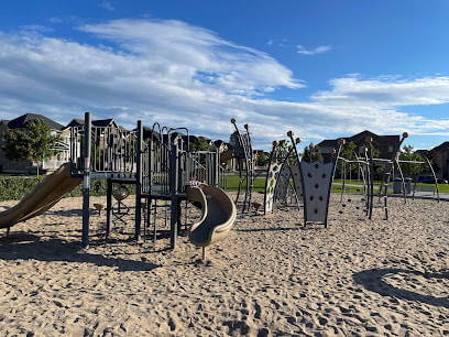 Playground structure in Greensborough, Markham, Ontario